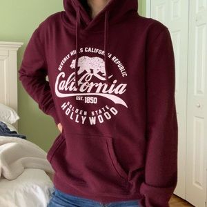 Red-Violet California Republic Hoodie